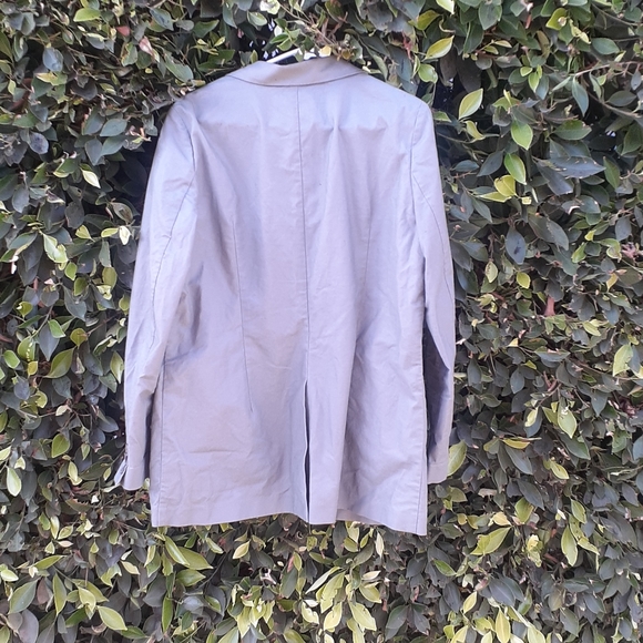 GAP Casual Vintage Palm Khaki Blazer coat sz 14 - Picture 6 of 9